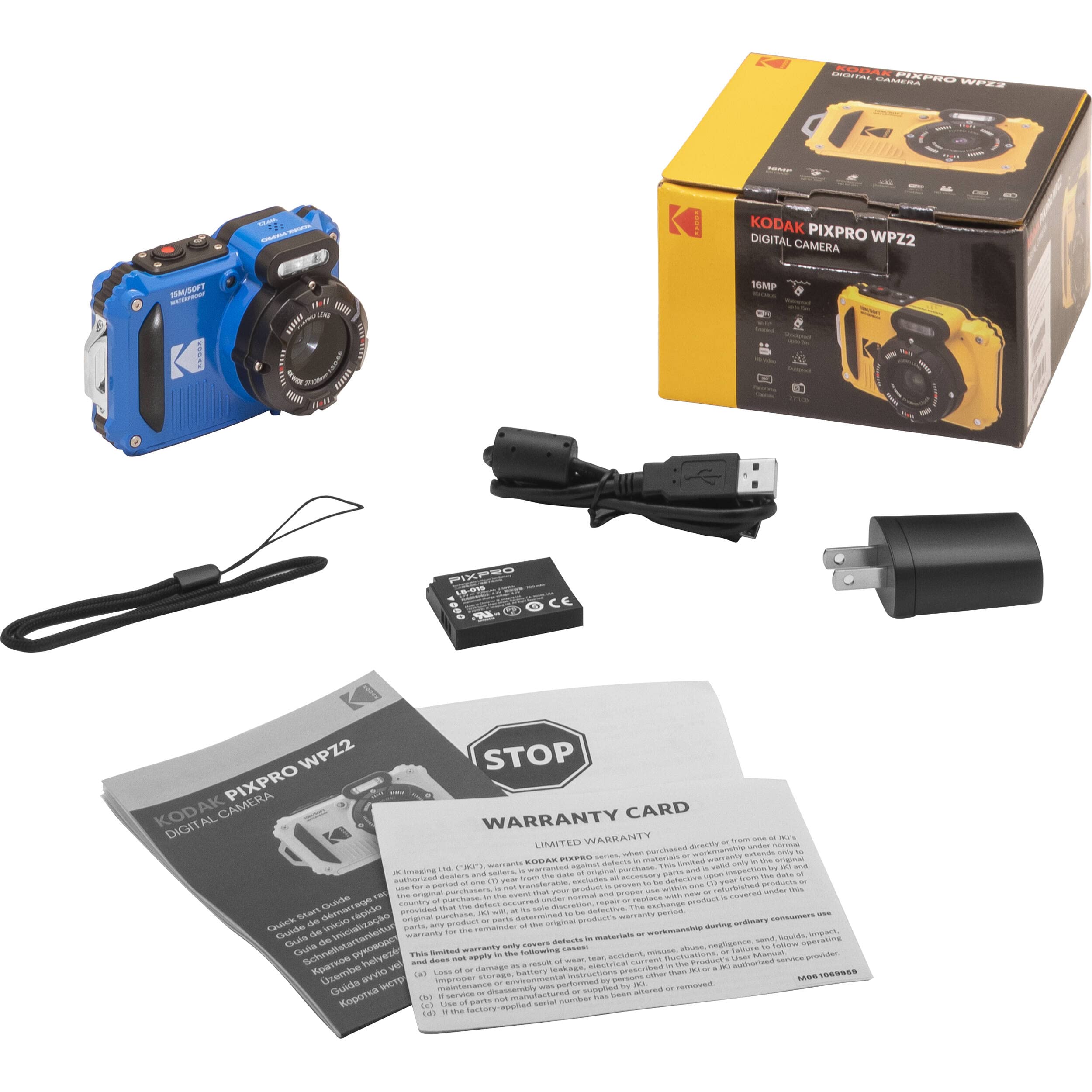 Amazon.com : Kodak PIXPRO WPZ2 Digital Camera + Black Point